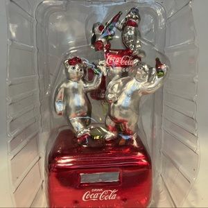 CAVANAGH Coca Cola Musical Holiday Decor.  New in box.